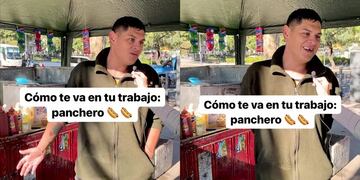 Contó su salario.