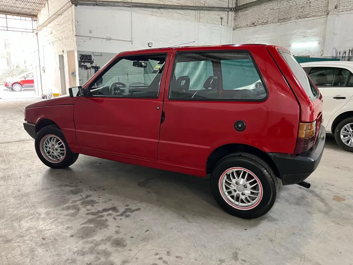 El auto que la pareja iba a comprar en Córdoba.