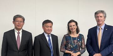 La polémica frase de la canciller argentina tras su viaje a China.