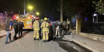 Accidente en La Falda