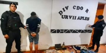 Apóstoles: detienen a un joven acusado de robo.