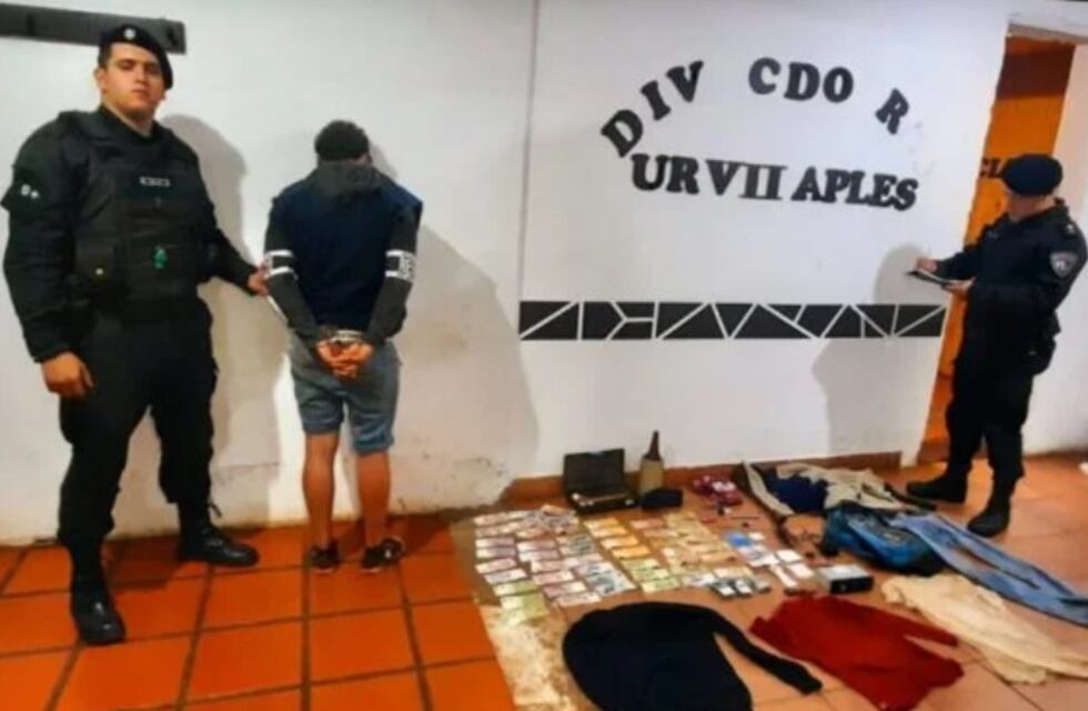 Apóstoles: detienen a un joven acusado de robo