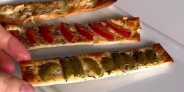 Estos grisines saborizados son ideales para la picada de Navidad.