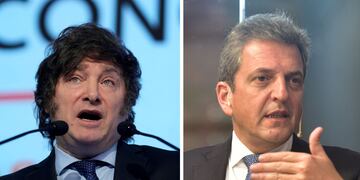Milei y Massa participarán de un encuentro empresarial antes del cierre de sus campañas. Foto: La Voz