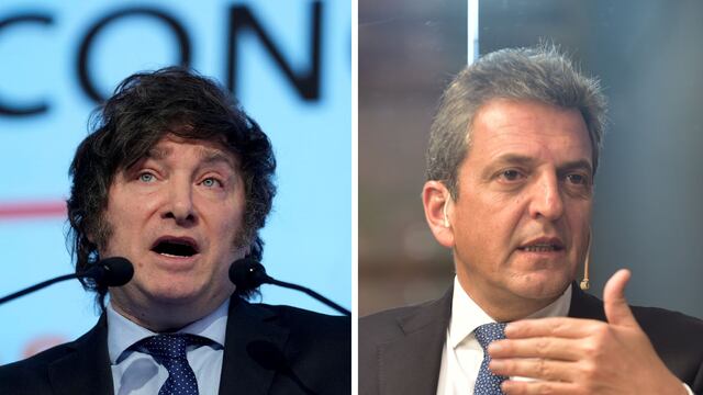 Milei y Massa participarán de un encuentro empresarial antes del cierre de sus campañas. Foto: La Voz