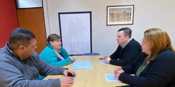 Reunión entre la Municipalidad de Rafaela y la Federación de Entidades Vecinales.