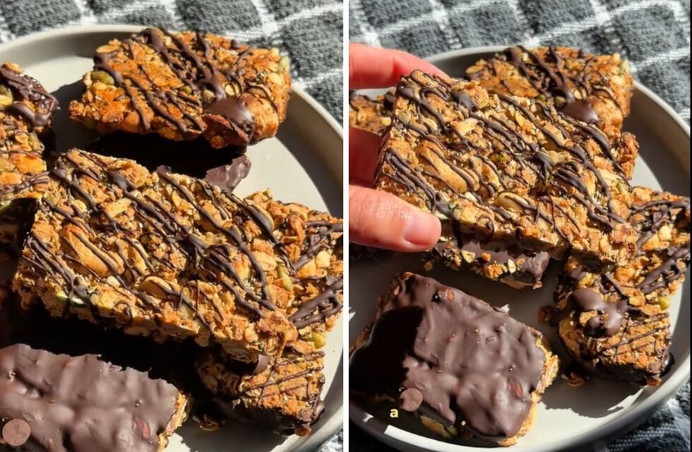 Cómo hacer barritas de avena y frutos secos: la receta nutritiva y rápida para llevar a todos lados