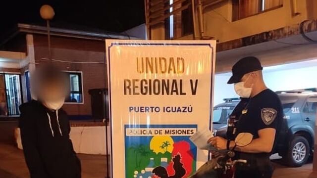 Recuperan motocicleta robada en Puerto Iguazú.