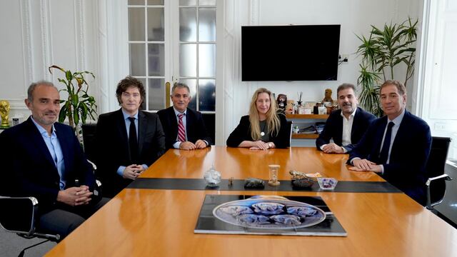 Cumbre de La Libertad Avanza y el PRO (Archivo)