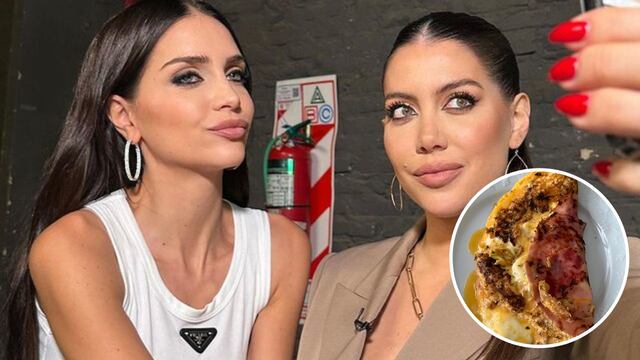 El truco de Wanda y Zaira Nara para hacer omelette que gustó a los usuarios