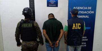 El detenido es un peso pesado del hampa