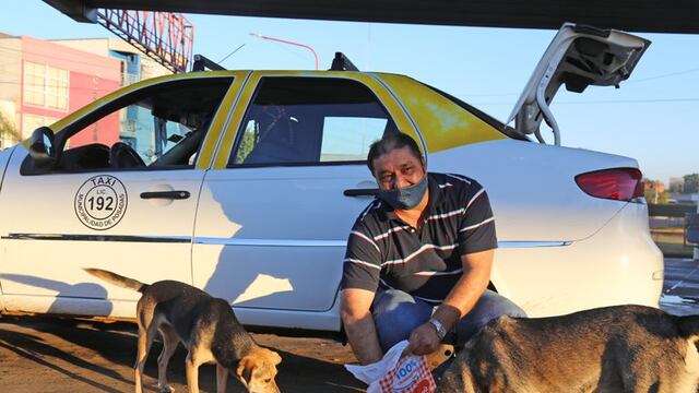 Su amos por los animales viene desde chico y es un valor que inculcó a sus hijos.