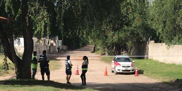 Las Tapias. La zona donde ocurrió el siniestro (Gentileza Walter Brito).