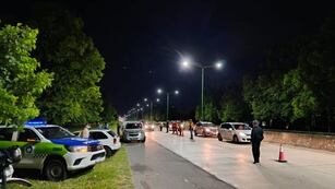 Se establecieron puntos de control en diversas zonas de la ciudad para test de alcoholemia y verificación de conductores.