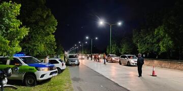 Se establecieron puntos de control en diversas zonas de la ciudad para test de alcoholemia y verificación de conductores.