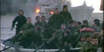 A 39 años de la guerra de las Malvinas, el recuerdo de una de las jornadas más candentes del conflicto.