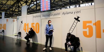 Vacunación en Alemania. (AP)