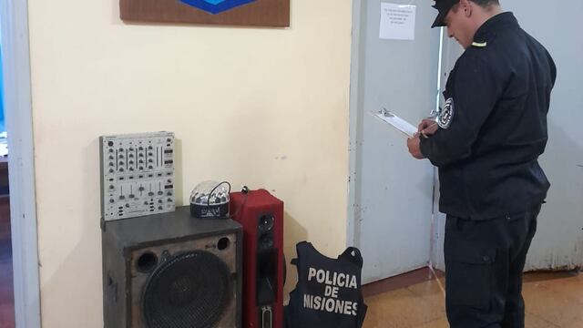 Caraguatay: recuperan equipo de sonido robado.