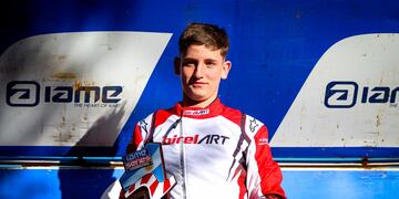 Fausto Arnaudo piloto Iame Series Arroyito