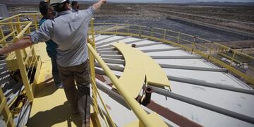 Legisladores y funcionarios recorrieron las instalaciones de la mina de potasio en Malargüe.