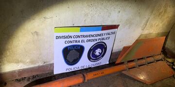 Encontraron un cohete militar de casi dos metros