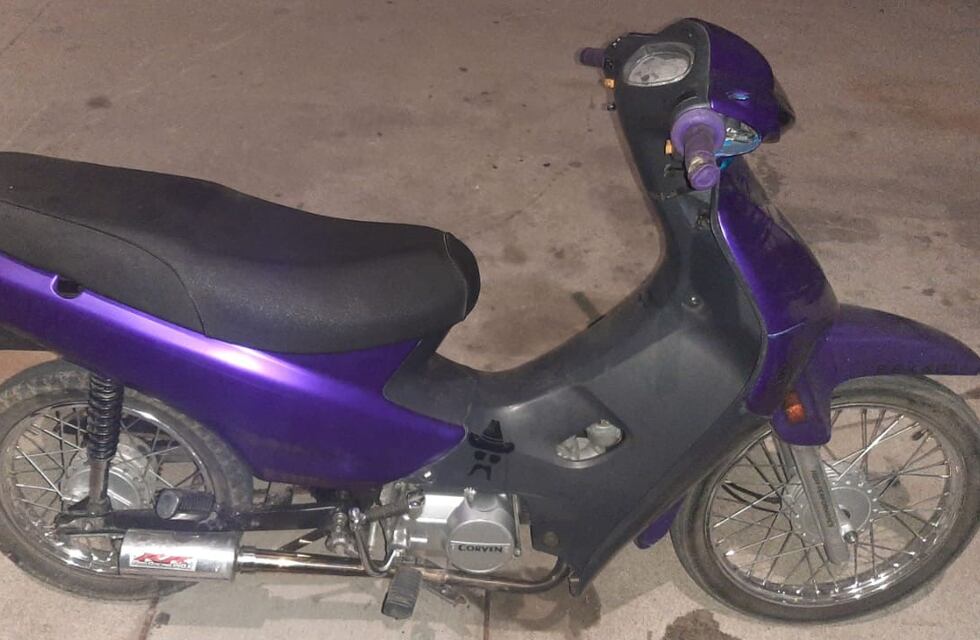 Arroyito: venía sin casco y con escape modificado y le secuestraron la moto