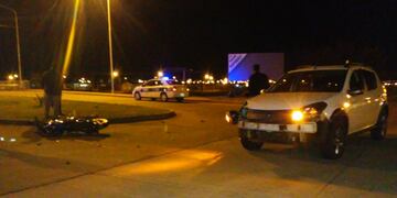 Siniestro vial en el barrio Itaembé Guazú de Posadas.