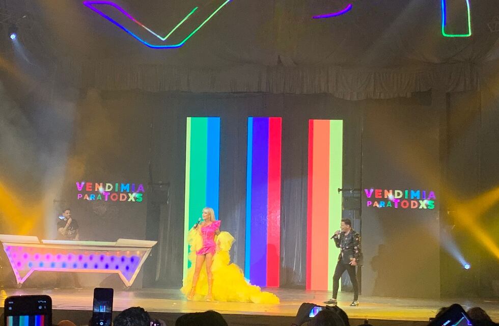 Flor Peña agradeció en sus redes la calidez de los mendocinos y dejó postales de Vendimia Para Todos