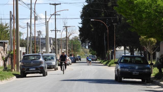 Finalizó la pavimentación de 6 cuadras en Villa Maio.