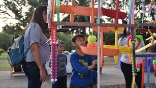 Plaza Feria en la 25 de Mayo