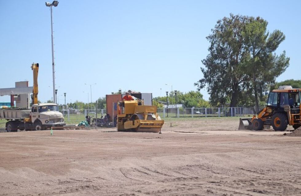Iniciaron la construcción del centro sanitario modular de San Rafael