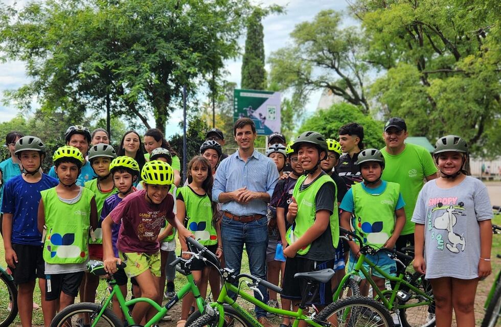Leonardo Viotti visitó “Biciescuelas Argentinas”