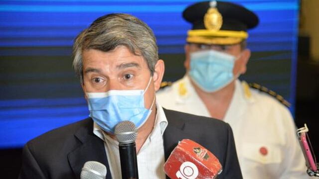 Claudio Maley, ministro de seguridad.