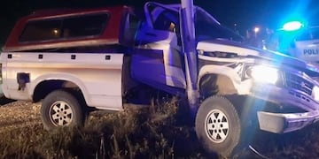 Robó una camioneta en Pigüé y la chocó en Bahía Blanca