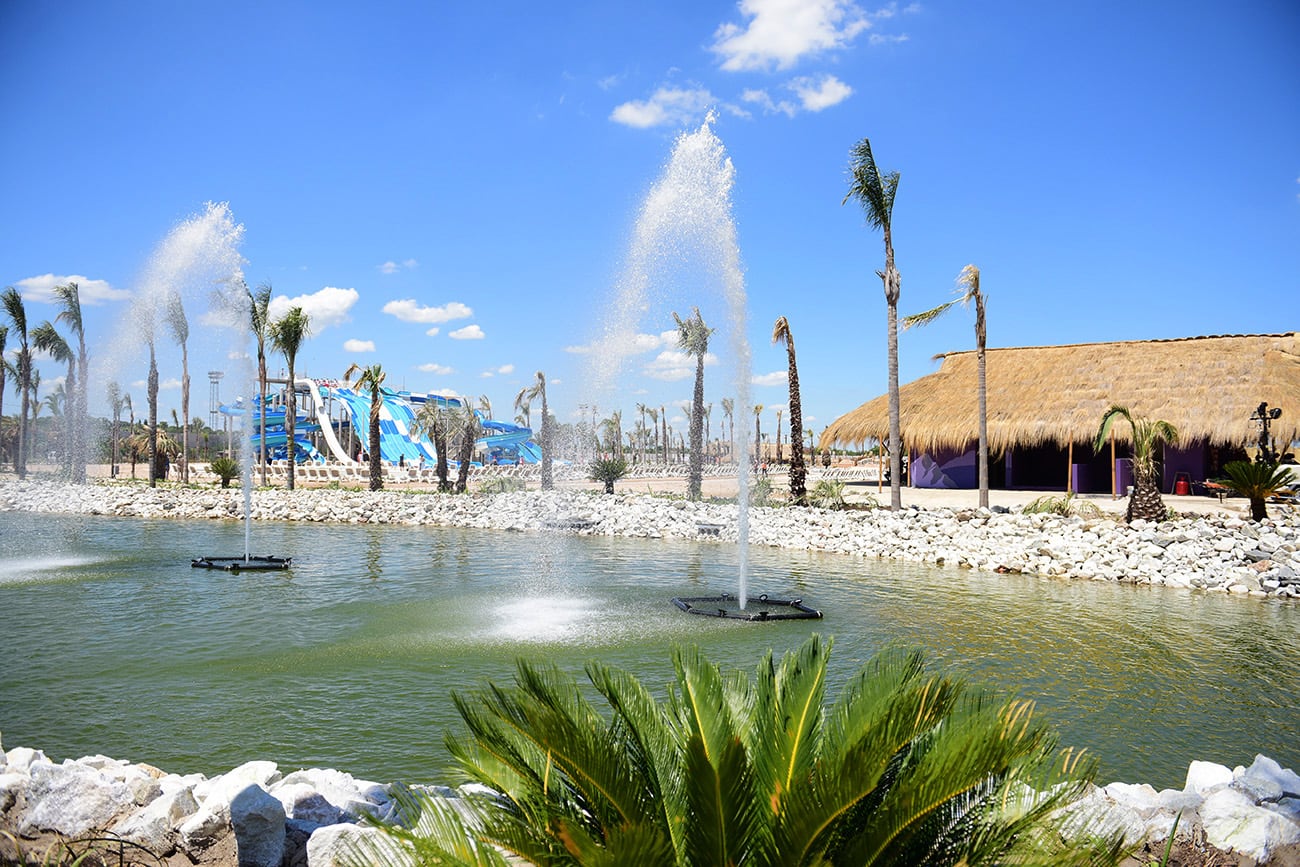 Infinito Water Park.  Córdoba inaugura el parque acuático más grande de Argentina. (José Gabriel Hernández / la Voz)