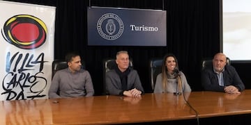 Carlos Paz presentó la temporada en la Sec. de Turismo de la Nación