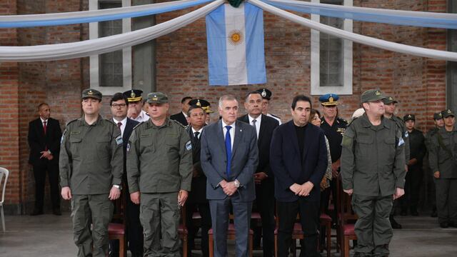 El ministro de Seguridad de la provincia, Eugenio Agüero Gamboa