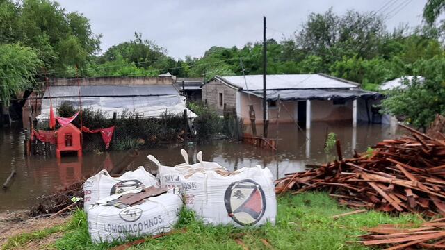 Varias localidades de Corrientes están en alerta debido a las intensas lluvias.