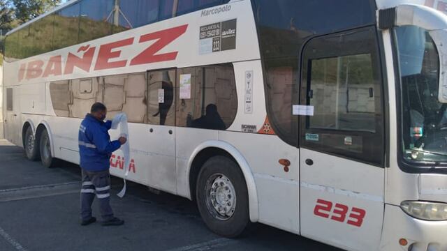 El colectivo fue secuestrado y derivado a la Terminal.