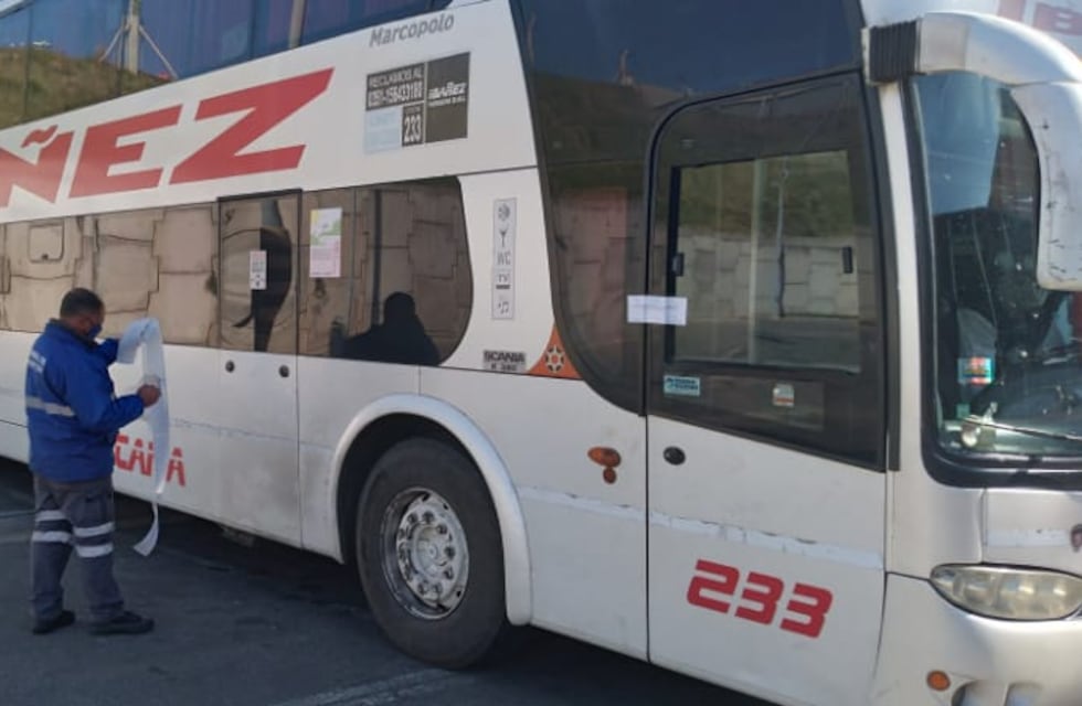 Policía de Córdoba interceptó un colectivo proveniente de Bolivia