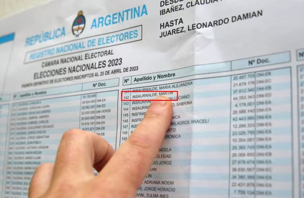 Elecciones 2023: tras el escándalo, ¿fue a votar  Martín Insaurralde?