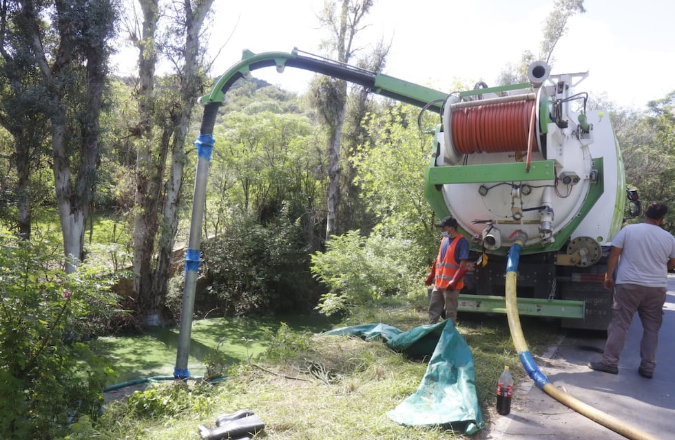 La Municipalidad de Carlos Paz continúa el programa de mitigación del lago San Roque