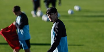 Mariano Troilo volvió de la selección a Belgrano, enfocado para lo que se viene.