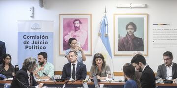 Comisión de Juicio Político a la corte Suprema en la cámara de Diputados
Foto Federico Lopez Claro
