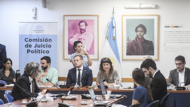 Comisión de Juicio Político a la corte Suprema en la cámara de Diputados
Foto Federico Lopez Claro
