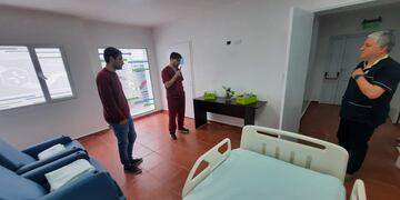 El nuevo sector de Oncología del Hospital Pirovano de Tres Arroyos pronto a inaugurarse (ARCHIVO)