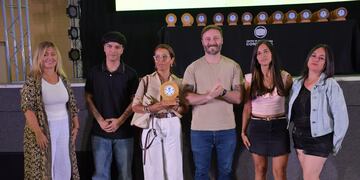 Azcué encabezó la entrega del premio al deportista especial del año.