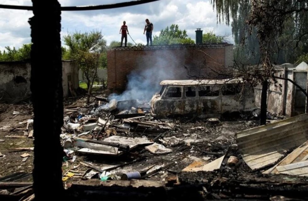 Conflicto Rusia- Ucrania: un misil se dio vuelta en el aire e impactó sobre la base que lo disparó