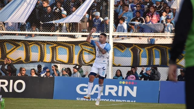 Claudio Bieler, el encargado de lograr dos veces la igualdad para Atlético de Rafaela