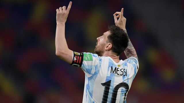 Lionel Messi va por dos récords en la Copa América. (AP)